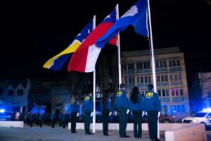 Con formación frente a su cuartel, Policía de Investigaciones conmemoró nuevo aniversario