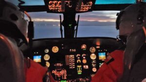 Realizan ejercicio aeronaval de evacuación médica desde Cerro Sombrero