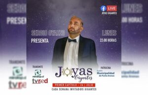“Joyas Gigantes”: el programa estelar de Sergio Oyarzo que homenajea a los magallánicos