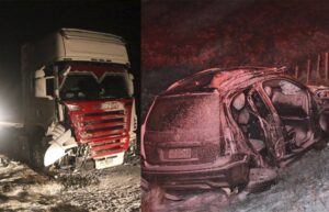 Accidente fatal: Un joven falleció producto de colisión con posterior volcamiento