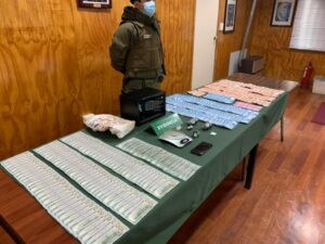 Operativo por violencia intrafamiliar concluye con millonaria incautación de cocaína