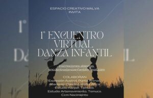 Se realizará el primer Encuentro Virtual Danza Infantil entre el 6 y 7 de agosto