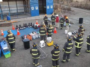 28 voluntarios de Bomberos finalizaron curso de operadores de materiales peligrosos