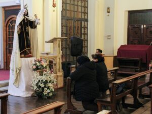 Se realizó misa en conmemoración del Día de la Virgen del Carmen