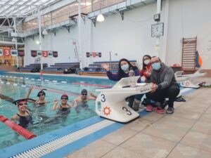 Con tres días a la semana, Mindep e IND realizan taller presencial de paranatación