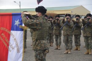 Realizan “Juramento a la Bandera” en Magallanes