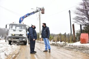 Municipio aumenta potencia eléctrica en sectores periurbanos