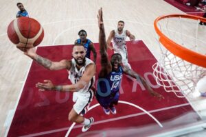 Francia sorprende y derrota a Estados Unidos, los grandes favoritos del básquetbol olímpico
