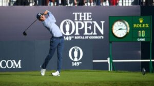 Joaquín Niemann tuvo un positivo estreno en The Open de Inglaterra