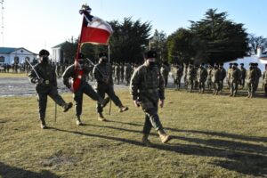 La pandemia no impidió que militares realicen el “Juramento a la Bandera”