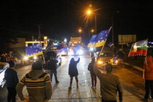 Manifestantes cortaron acceso a Punta Arenas