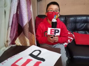 El sueño de Julián: ser periodista de El Pingüino