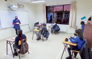 El 59% de los establecimientos retornó a las aulas el primer semestre