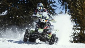 ’Chaleco’ López y Casale entrenaron ¡en la nieve! ..pensando en el futuro Dakar