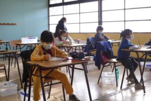 Escuela Manuel Bulnes retorna a las aulas en modalidad mixta