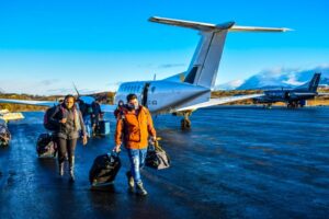 Retoman vuelos de avión BAE a Puerto Williams