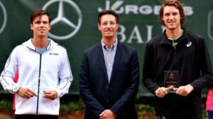 Nicolás Jarry no pudo en la final contra el alemán Daniel Altmaier