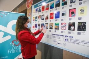 Inauguran el primer punto de préstamo de la Biblioteca Pública Digital que se instala en Magallanes