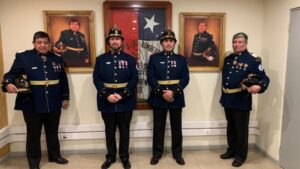 Octava Compañía de Bomberos homenajeó a dos de sus voluntarios fundadores