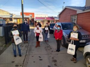 Donan kits eficientes en lo alto de Punta Arenas