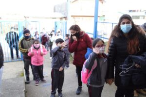 Escuela Alberto Hurtado retornó por primera vez a las aulas en pandemia