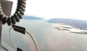 Avión naval fiscalizó zona pesquera de aguas jurisdiccionales
