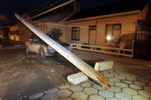43 postes de energía han sido chocados en Magallanes en lo que va del año