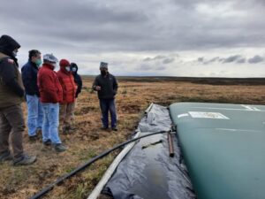Gabinete del agro se trasladó a Tierra del Fuego