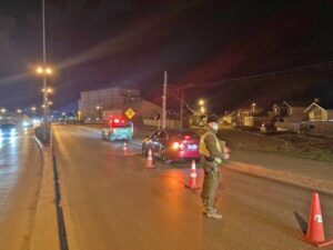 Tres conductores ebrios detenidos durante la madrugada