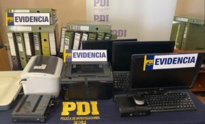 Cuatro detenidos por receptación de especies pertenecientes a Conservador de Bienes Raíces
