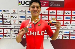 Cristián Arriagada logró el bronce en la Copa del Mundo