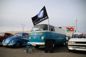 120 autos clásicos fueron mostrados ayer en Zona Franca