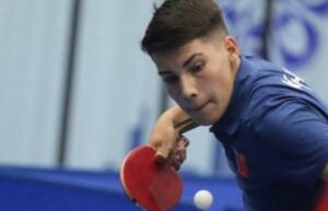 Jhostyn Miranda viaja a Portugal para seguir potenciando su carrera en el Tenis de Mesa