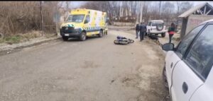 Motociclista ebrio resultó lesionado tras caída