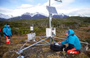 Detectan formidables vientos en el Canal Beagle