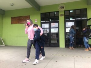 Escuela Portugal se sumó al paulatino retorno a las aulas de los establecimientos de la Cormupa