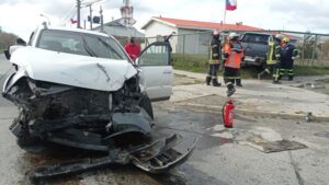 Dos mujeres y un niño lesionados en accidente