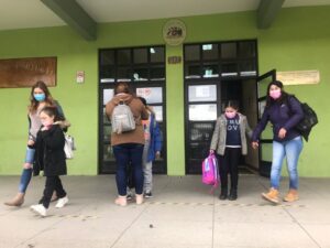 Escuela Portugal se sumó al paulatino retorno a las aulas de los colegios de la Cormupa