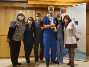 Funcionarios con más de 30 años de servicio en el Hospital Clínico fueron homenajeados