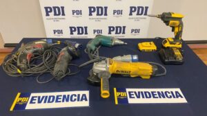 Detienen a albañil que sustrajo herramientas avaluadas en $1,5 millones a sus colegas