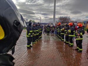 Bomberos realizaron ejercicio conmemorativo de aniversario