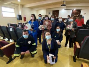 Tributan homenaje en Hospital de Natales