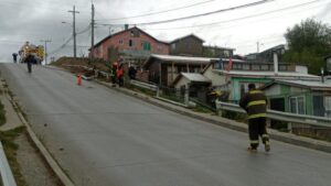 Retroexcavadora rompió matriz de gas y originó fuga