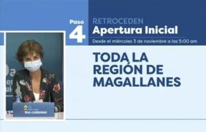 Ministerio de Salud anunció que toda la Región de Magallanes retrocede a fase 4