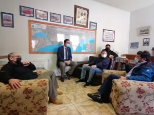 Gobernador se comprometió a apoyar pronta construcción de cuartel de Bomberos