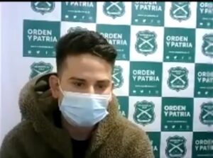 Se negó a dar su identidad y amenazó a carabineros