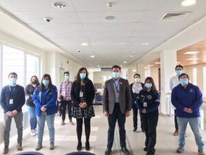 Autoridades de salud visitaron hospital de Porvenir