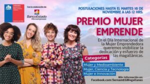 Buscan candidatas para premiación Mujer Emprende