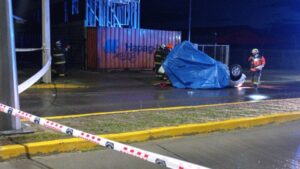 Hombre perdió la vida en volcamiento