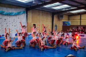 Talento sobre ruedas ayer en Punta Arenas
